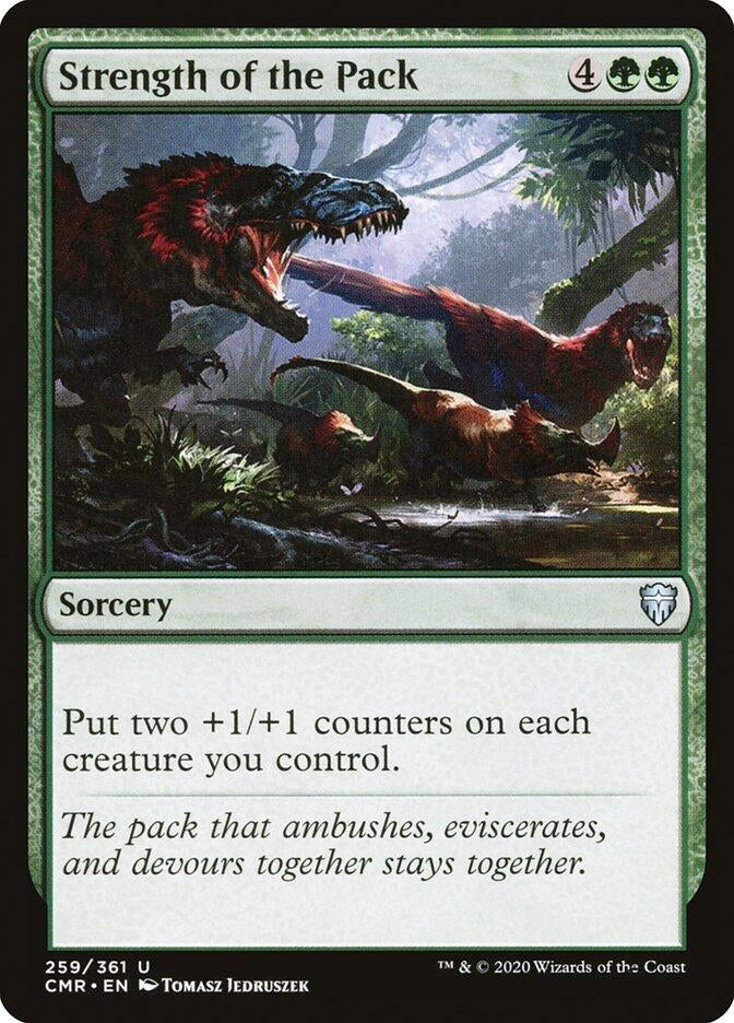 Image for Strength of the Pack (259) (Commander Legends) - Magic: The Gathering