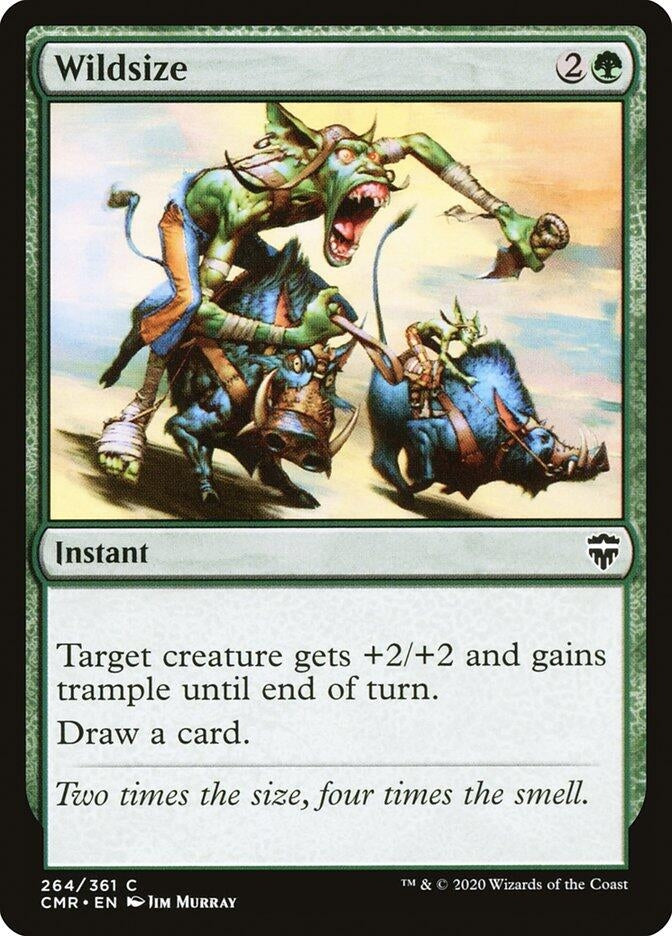 Image for Wildsize (264) (Commander Legends) - Magic: The Gathering