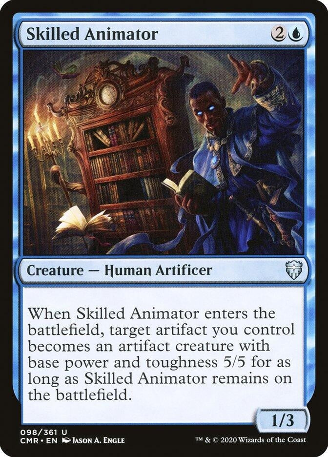 Image for Skilled Animator (98) (Commander Legends) - Magic: The Gathering