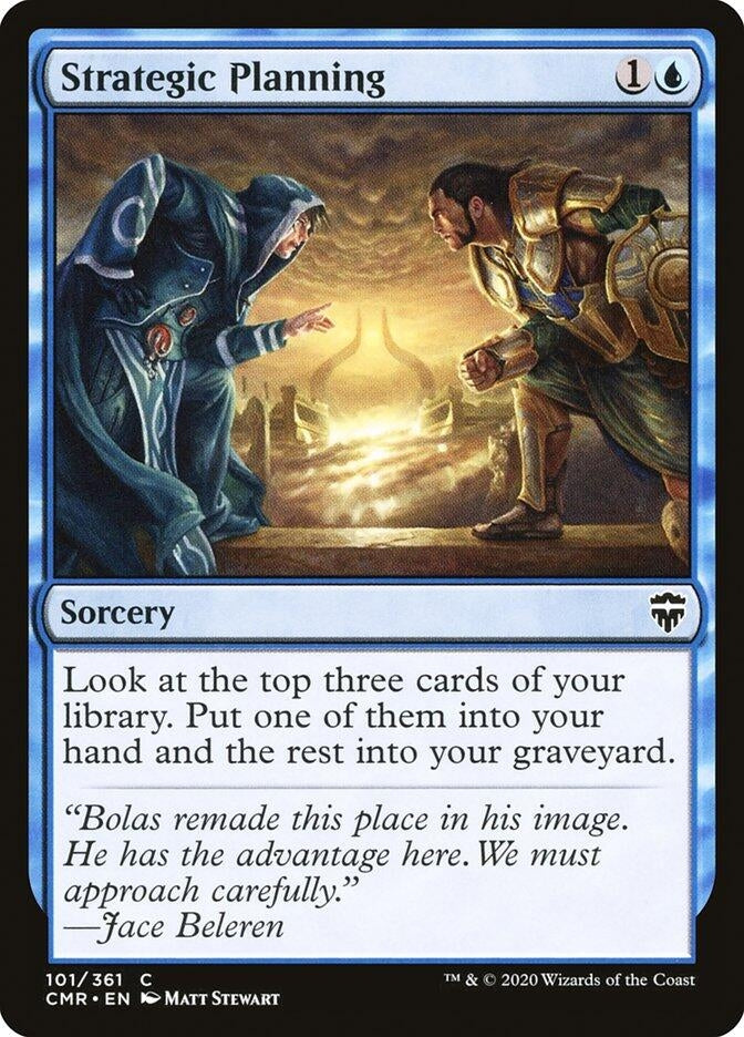 Image for Strategic Planning (101) (Commander Legends) - Magic: The Gathering