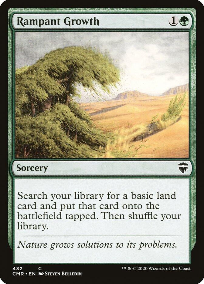 Image for Rampant Growth (432) (Commander Legends) - Magic: The Gathering