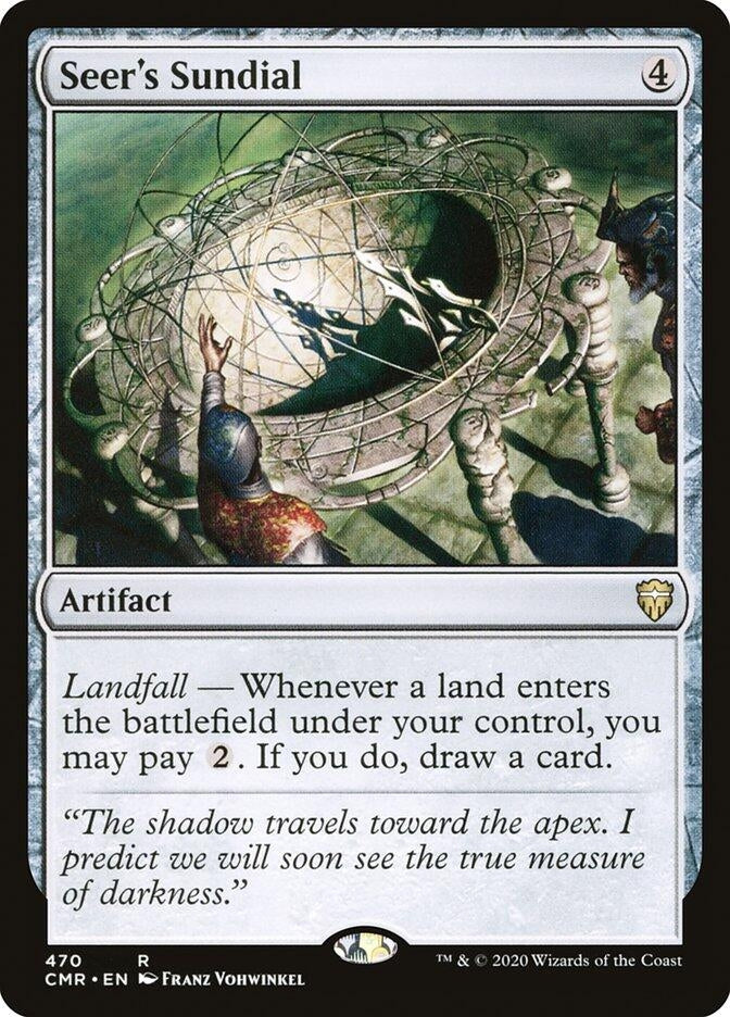Image for Seer's Sundial (470) (Commander Legends) - Magic: The Gathering