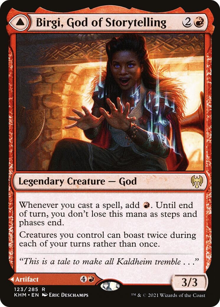 Birgi, God of Storytelling (123) (Kaldheim)