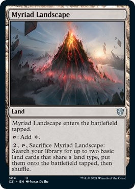 Image for Myriad Landscape (304) (Commander 2021) - Magic: The Gathering
