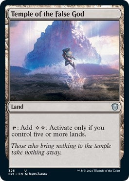 Temple of the False God (326) (Commander 2021)