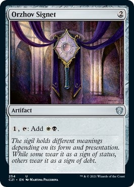 Orzhov Signet (254) (Commander 2021)