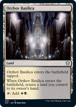 Image for Orzhov Basilica (308) (Commander 2021) - Magic: The Gathering