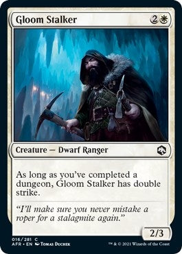 Image for Gloom Stalker (16) (Adventures in the Forgotten Realms) (Foil) - Magic: The Gathering