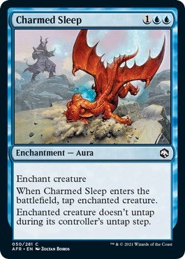 Image for Charmed Sleep (50) (Adventures in the Forgotten Realms) (Foil) - Magic: The Gathering