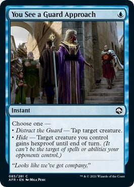Image for You See a Guard Approach (85) (Adventures in the Forgotten Realms) - Magic: The Gathering
