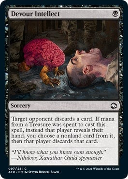 Image for Devour Intellect (97) (Adventures in the Forgotten Realms) - Magic: The Gathering