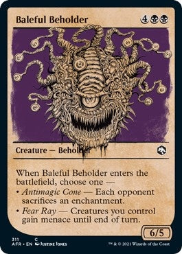 Image for Baleful Beholder (Showcase) (311) (Adventures in the Forgotten Realms) (Foil) - Magic: The Gathering