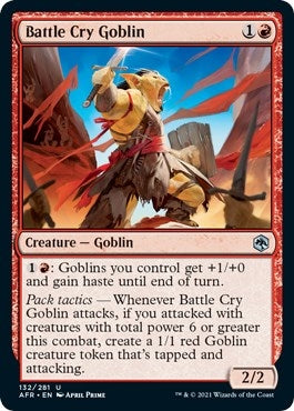 Battle Cry Goblin (132) (Adventures in the Forgotten Realms)