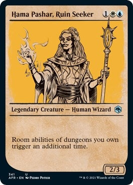 Image for Hama Pashar, Ruin Seeker (Showcase) (341) (Adventures in the Forgotten Realms) - Magic: The Gathering