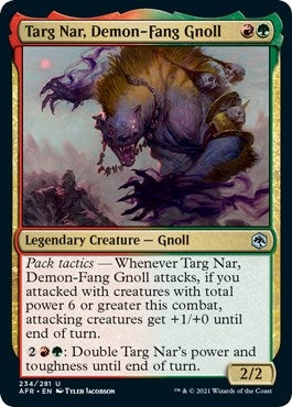 Targ Nar, Demon-Fang Gnoll (234) (Adventures in the Forgotten Realms)