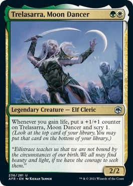 Image for Trelasarra, Moon Dancer (236) (Adventures in the Forgotten Realms) (Foil) - Magic: The Gathering
