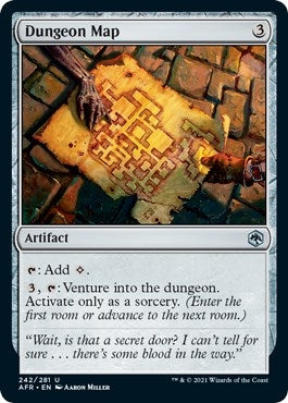 Dungeon Map (242) (Adventures in the Forgotten Realms)
