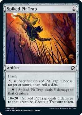 Image for Spiked Pit Trap (251) (Adventures in the Forgotten Realms) - Magic: The Gathering