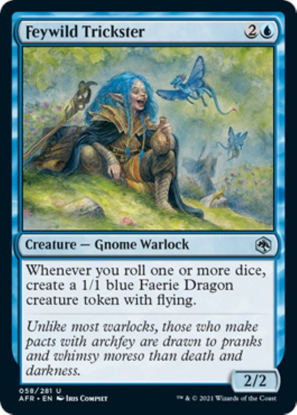 Image for Feywild Trickster (58) (Adventures in the Forgotten Realms) - Magic: The Gathering
