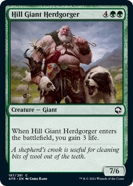 Image for Hill Giant Herdgorger (187) (Adventures in the Forgotten Realms) (Foil) - Magic: The Gathering