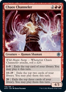 Chaos Channeler (136) (Adventures in the Forgotten Realms) (Foil)