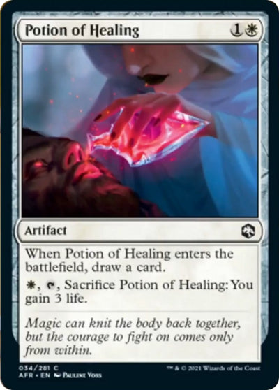 Potion of Healing (34) (Adventures in the Forgotten Realms) (Foil)