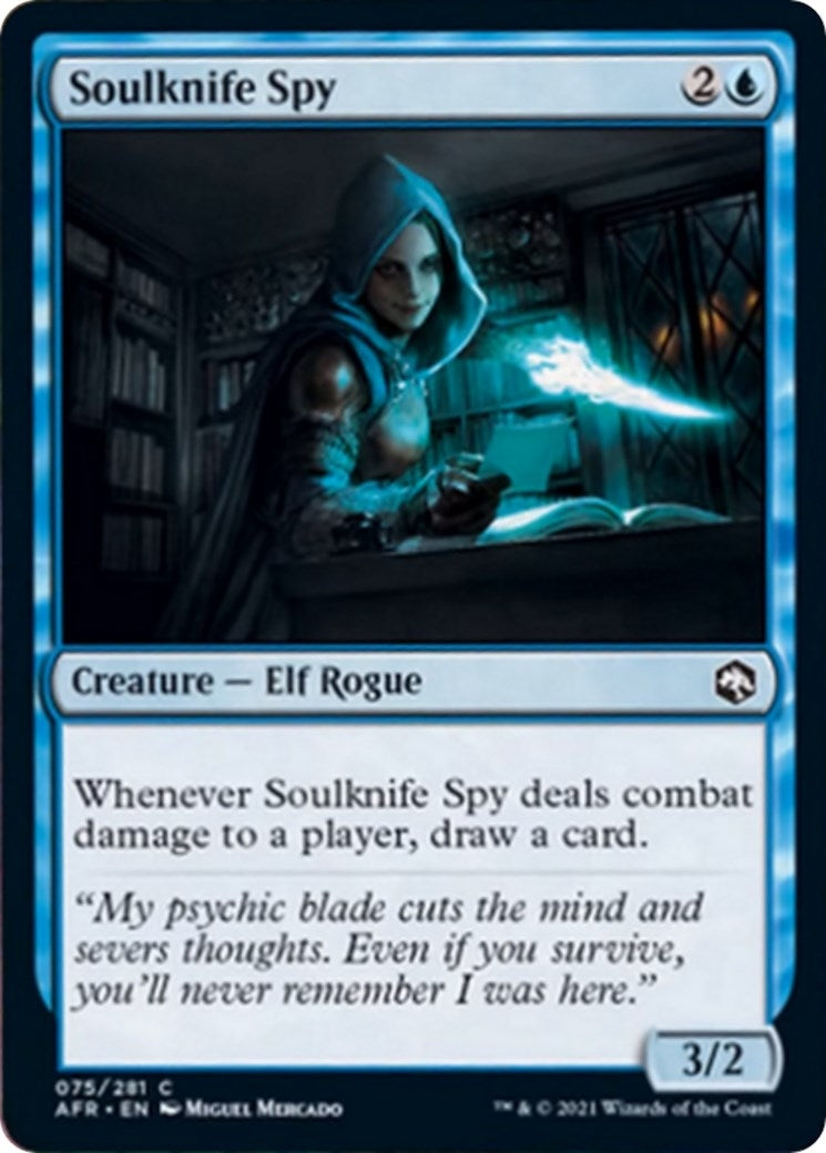 Image for Soulknife Spy (75) (Adventures in the Forgotten Realms) (Foil) - Magic: The Gathering