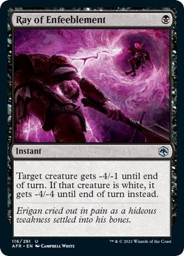 Image for Ray of Enfeeblement (116) (Adventures in the Forgotten Realms) - Magic: The Gathering