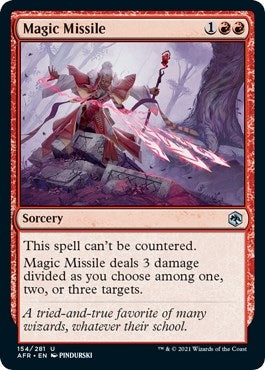 Image for Magic Missile (154) (Adventures in the Forgotten Realms) (Foil) - Magic: The Gathering