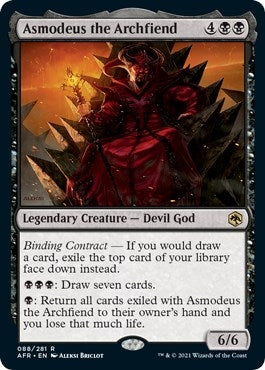 Image for Asmodeus the Archfiend (88) (Adventures in the Forgotten Realms) (Foil) - Magic: The Gathering