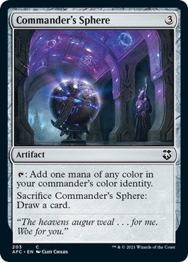 Commander's Sphere (203) (Adventures in the Forgotten Realms)