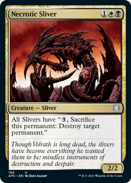 Necrotic Sliver (188) (Adventures in the Forgotten Realms)