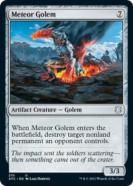 Meteor Golem (210) (Adventures in the Forgotten Realms)