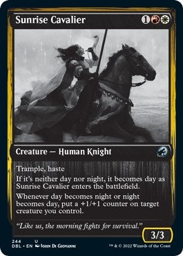 Sunrise Cavalier (244) (Innistrad: Double Feature)