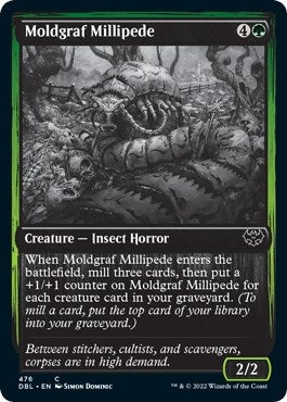 Moldgraf Millipede (476) (Innistrad: Double Feature)