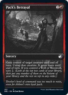 Pack's Betrayal (153) (Innistrad: Double Feature)