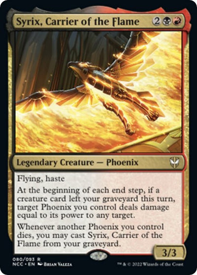 Syrix, Carrier of the Flame (80) (Streets of New Capenna)