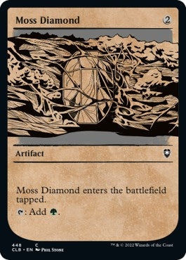 Image for Moss Diamond (Showcase) (448) (Commander Legends: Battle for Baldur's Gate) - Magic: The Gathering