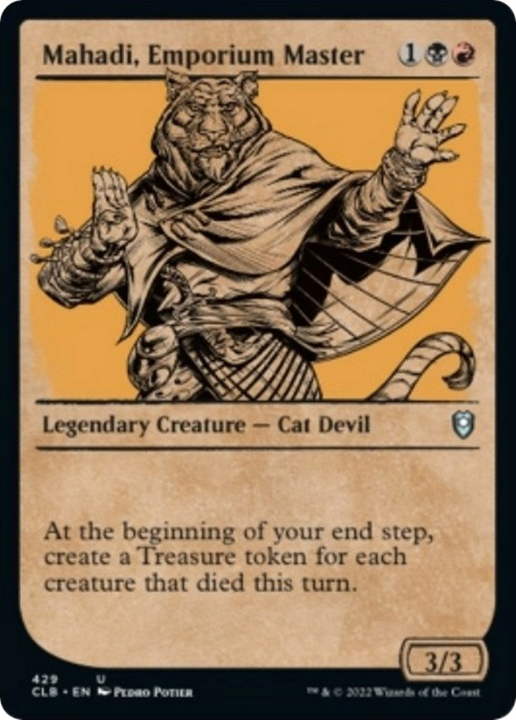 Image for Mahadi, Emporium Master (Showcase) (429) (Commander Legends: Battle for Baldur's Gate) - Magic: The Gathering
