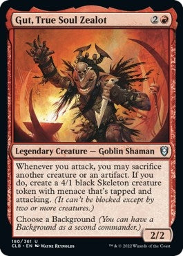Image for Gut, True Soul Zealot (180) (Commander Legends: Battle for Baldur's Gate) - Magic: The Gathering