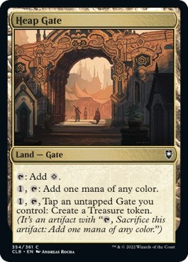 Image for Heap Gate (354) (Commander Legends: Battle for Baldur's Gate) - Magic: The Gathering