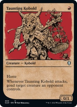 Image for Taunting Kobold (Showcase) (404) (Commander Legends: Battle for Baldur's Gate) (Foil) - Magic: The Gathering