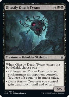 Image for Ghastly Death Tyrant (127) (Commander Legends: Battle for Baldur's Gate) (Foil) - Magic: The Gathering