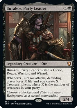 Burakos, Party Leader (653) (Commander Legends: Battle for Baldur's Gate) (Foil)