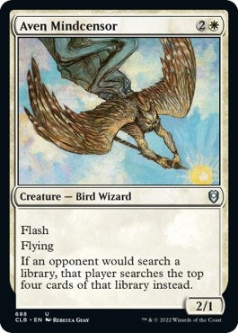 Aven Mindcensor (688) (Commander Legends: Battle for Baldur's Gate)