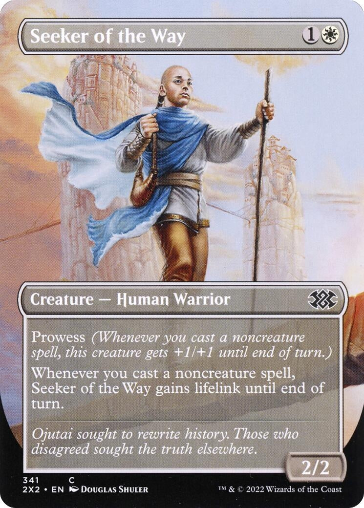 Seeker of the Way (Borderless) (341) (Double Masters 2022)