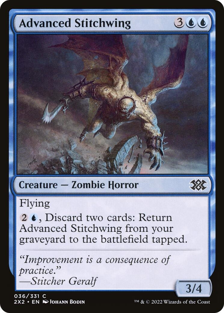 Advanced Stitchwing (36) (Double Masters 2022) (Foil)