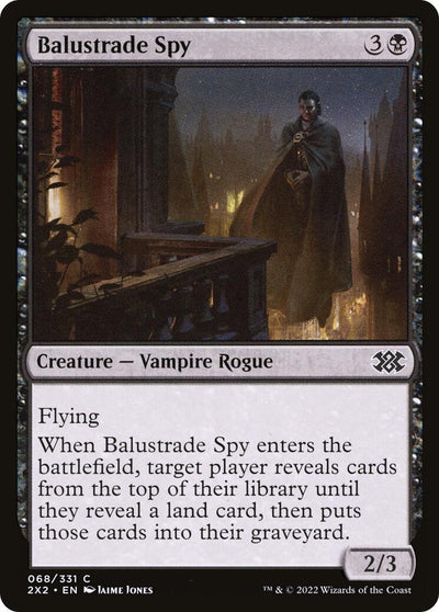 Balustrade Spy (68) (Double Masters 2022) (Foil)