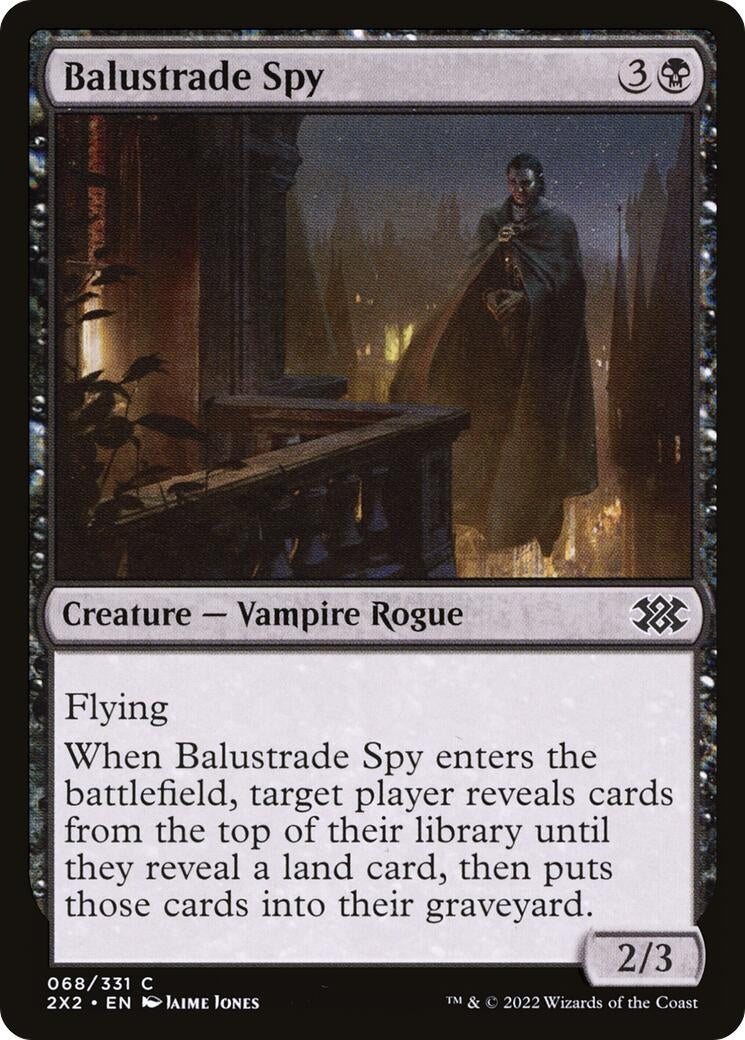 Balustrade Spy (68) (Double Masters 2022) (Foil)