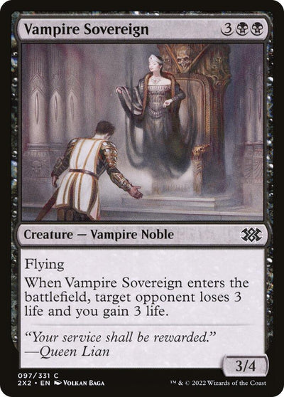 Vampire Sovereign (97) (Double Masters 2022)